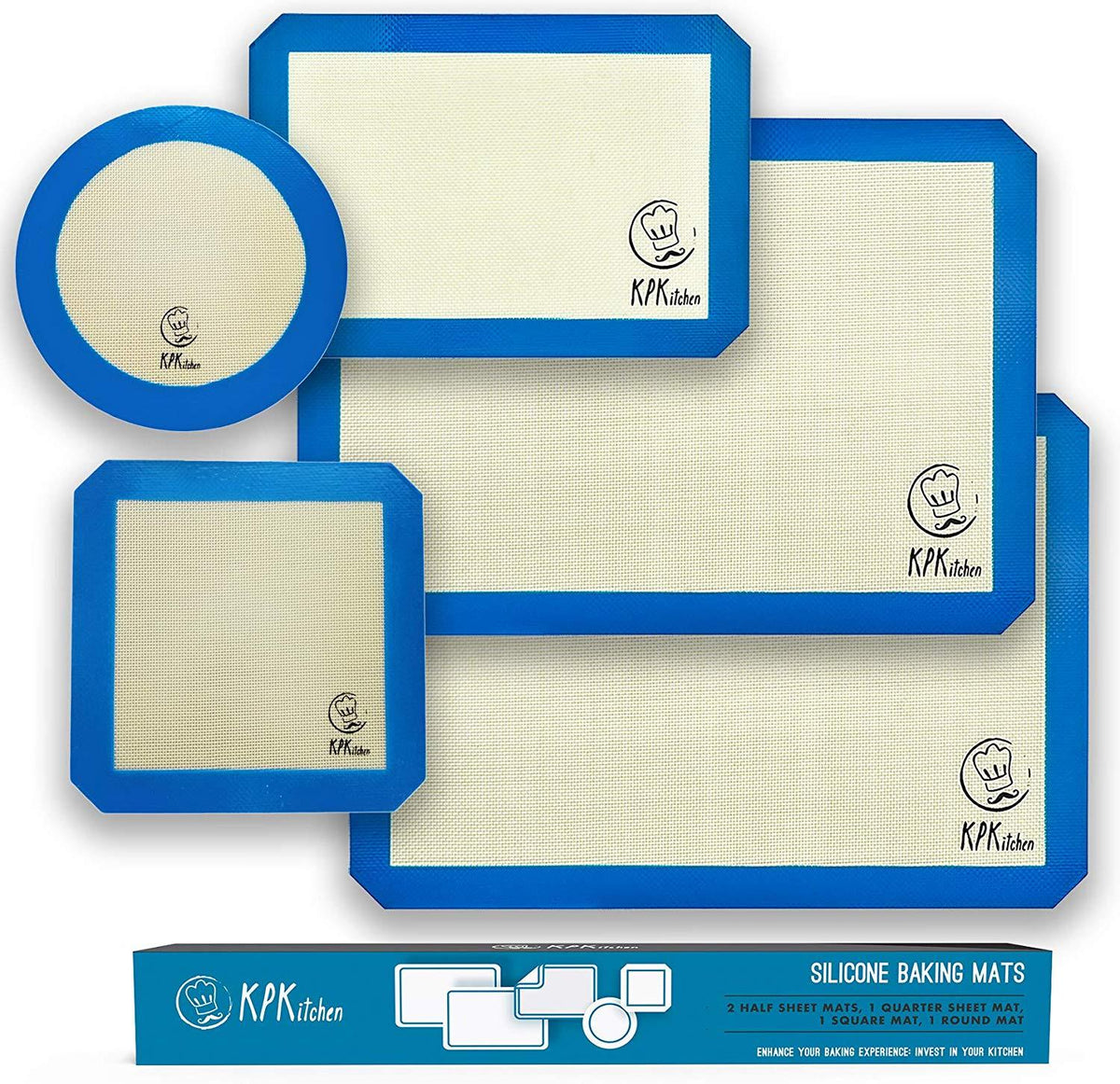 Blue Silicone Mat