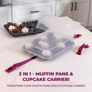 KPKitchen Cupcake Carrier for 24 Cupcakes - KPKitchen