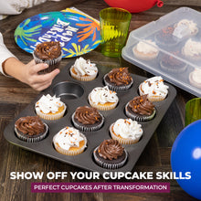 Load image into Gallery viewer, KPKitchen Cupcake Carrier for 24 Cupcakes - KPKitchen