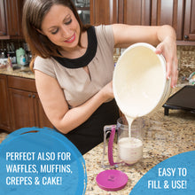 Load image into Gallery viewer, Pancake Batter Dispenser - Also Perfect for Cupcakes, Waffles, Crepes &amp; Cakes - KPKitchen